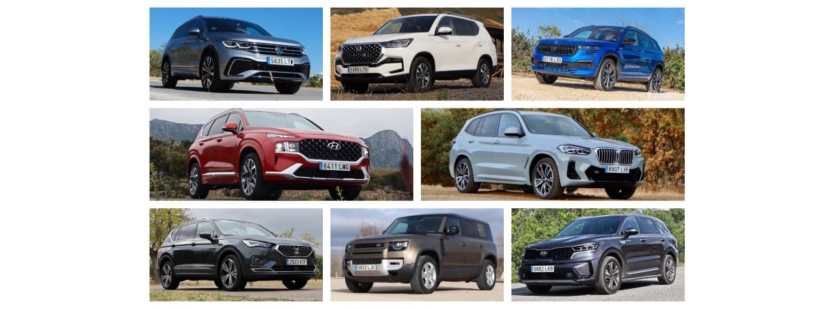 Los coches SUV recomendados del mercado