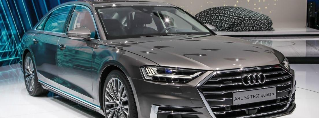 Masaje para pies en el nuevo Audi A8 de 2018