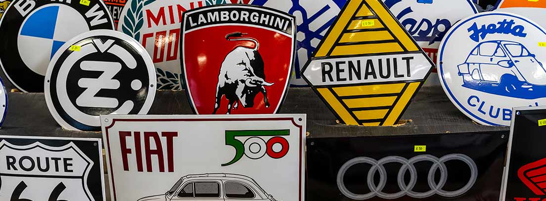 Logotipos de marcas de coche: evolución y significado