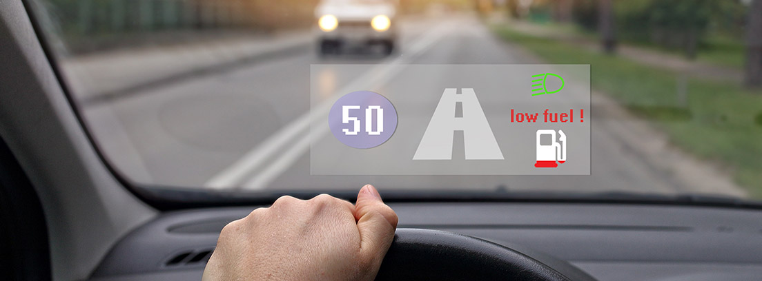 HUD, sistemas de información en el parabrisas