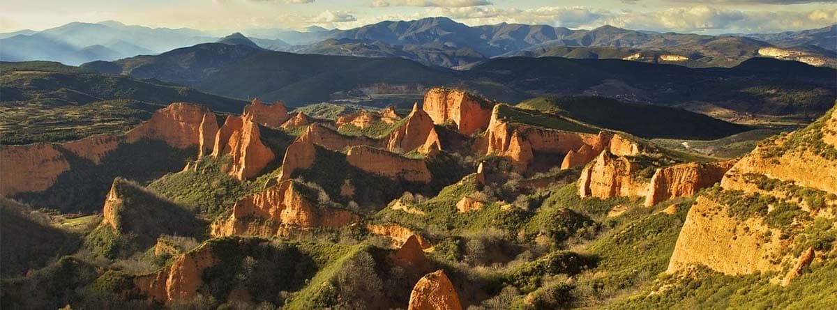 Ruta en moto por las Médulas, León