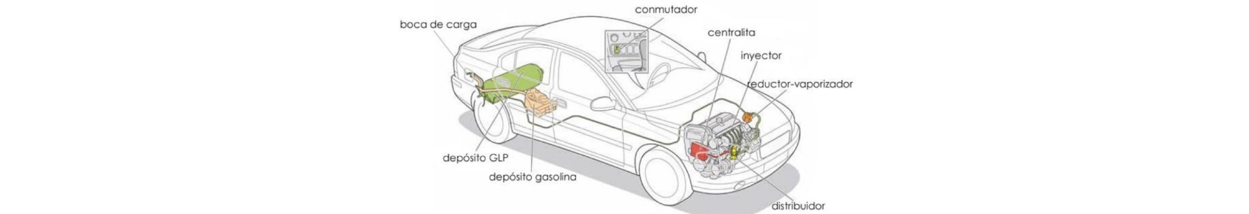 Listado de los coches de gas “GLP” en el mercado español