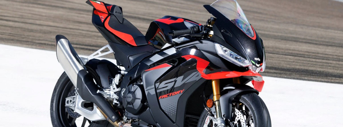 Moto deportiva Aprilia