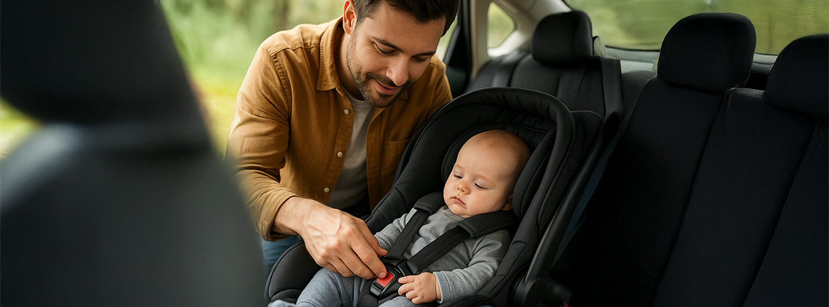 Cómo colocar la silla infantil en el coche
