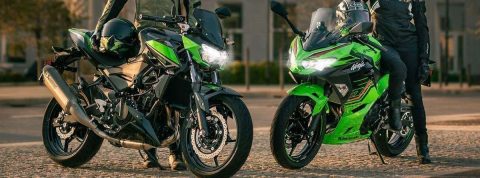 Kawasaki z400: Una de las naked más características