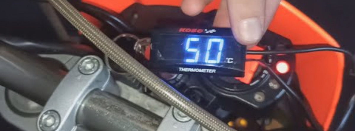 ¿Qué es el sensor de temperatura de la moto?