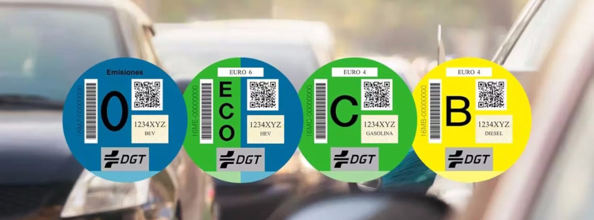 Nuevas etiquetas DGT para 2026