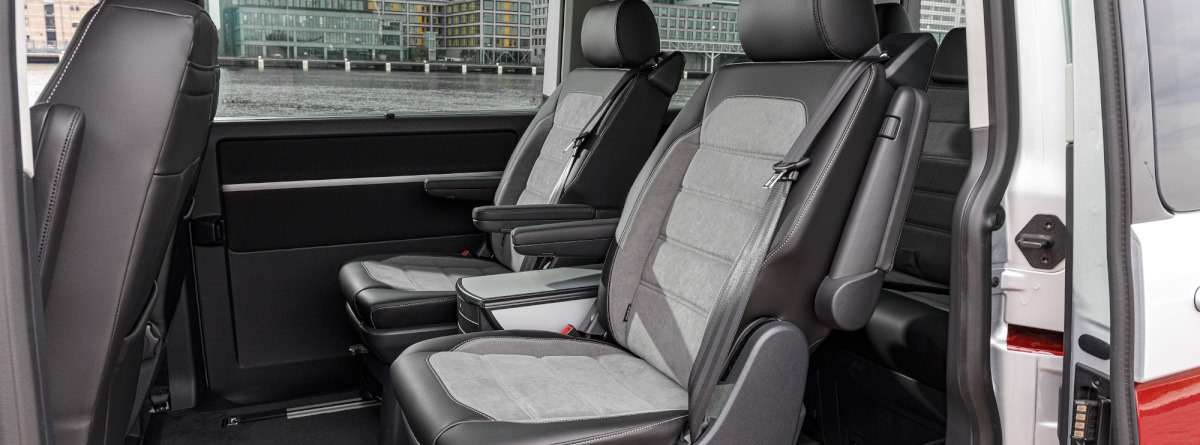 Furgoneta por dentro