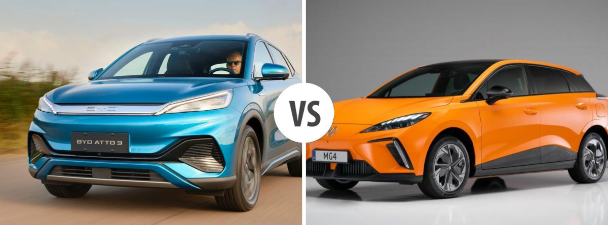 BYD vs MG: Guía comparativa para elegir el mejor coche eléctrico