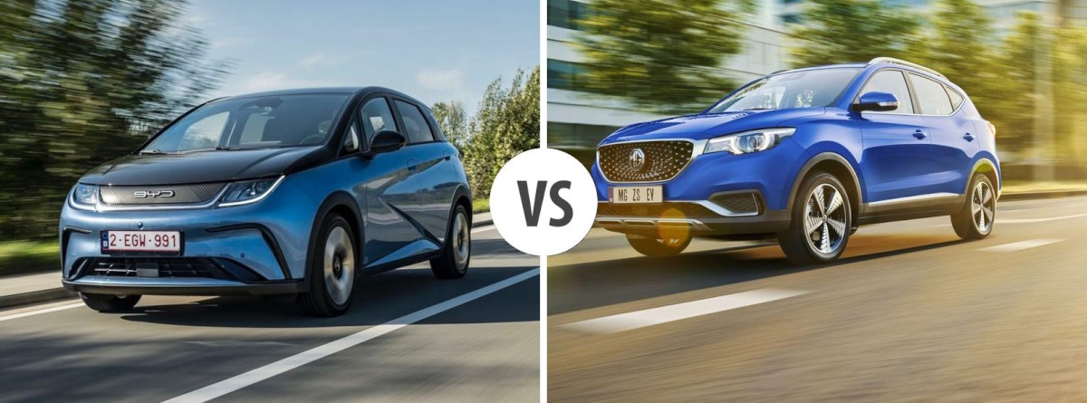 1BYD Dolphin vs MG ZS EV