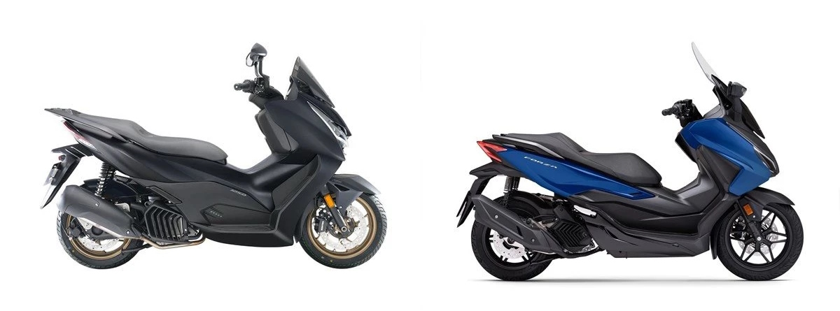 Zontes E 125 vs Honda Forza 125