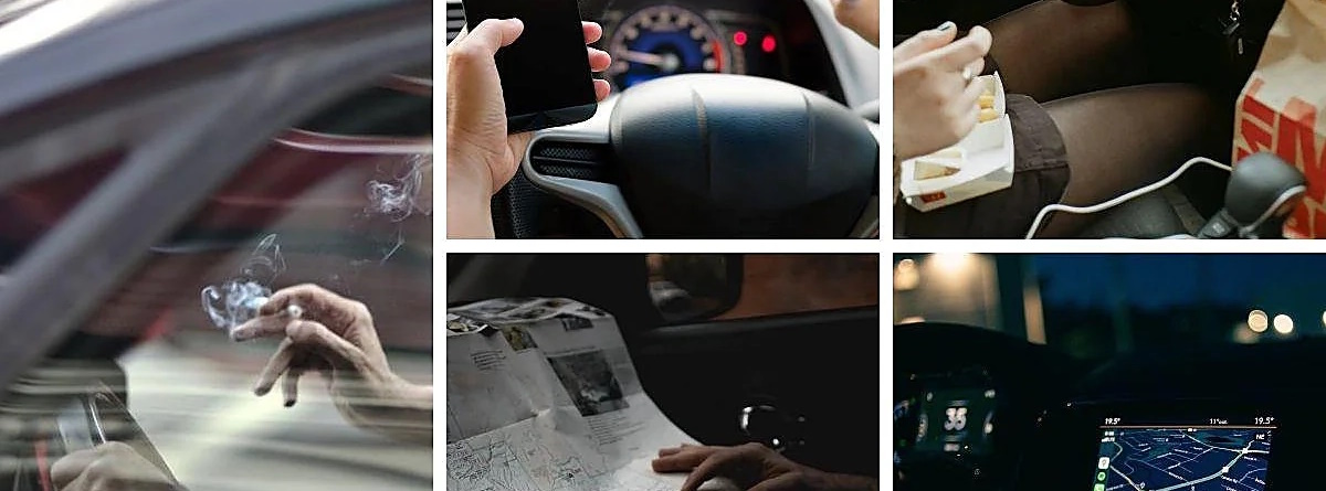 Distracciones al volante